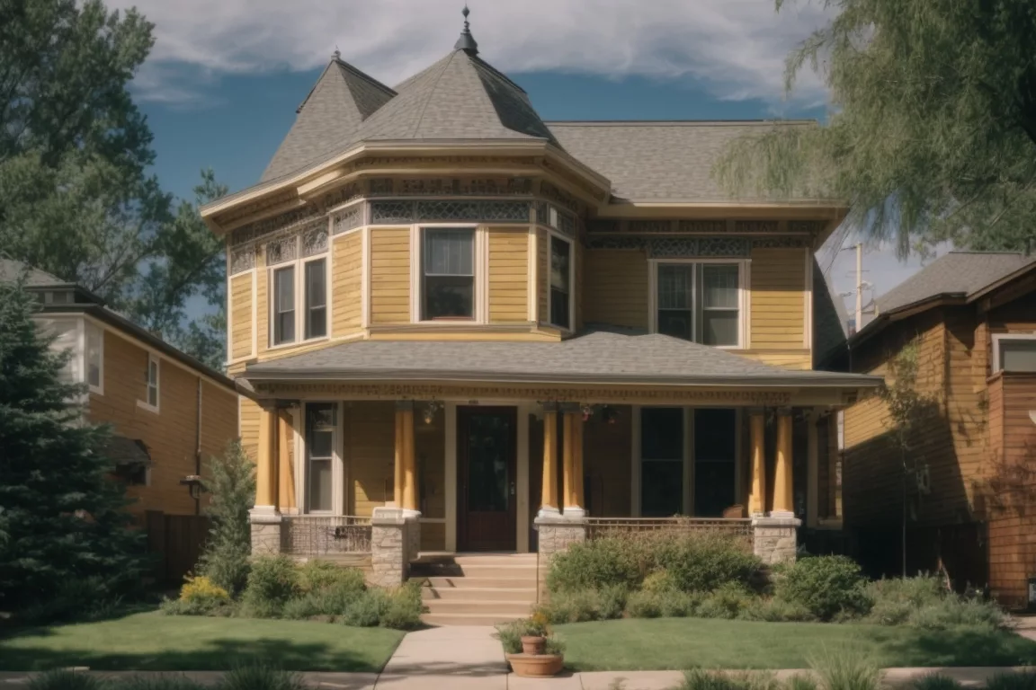 Historic Denver home exterior with LP Siding